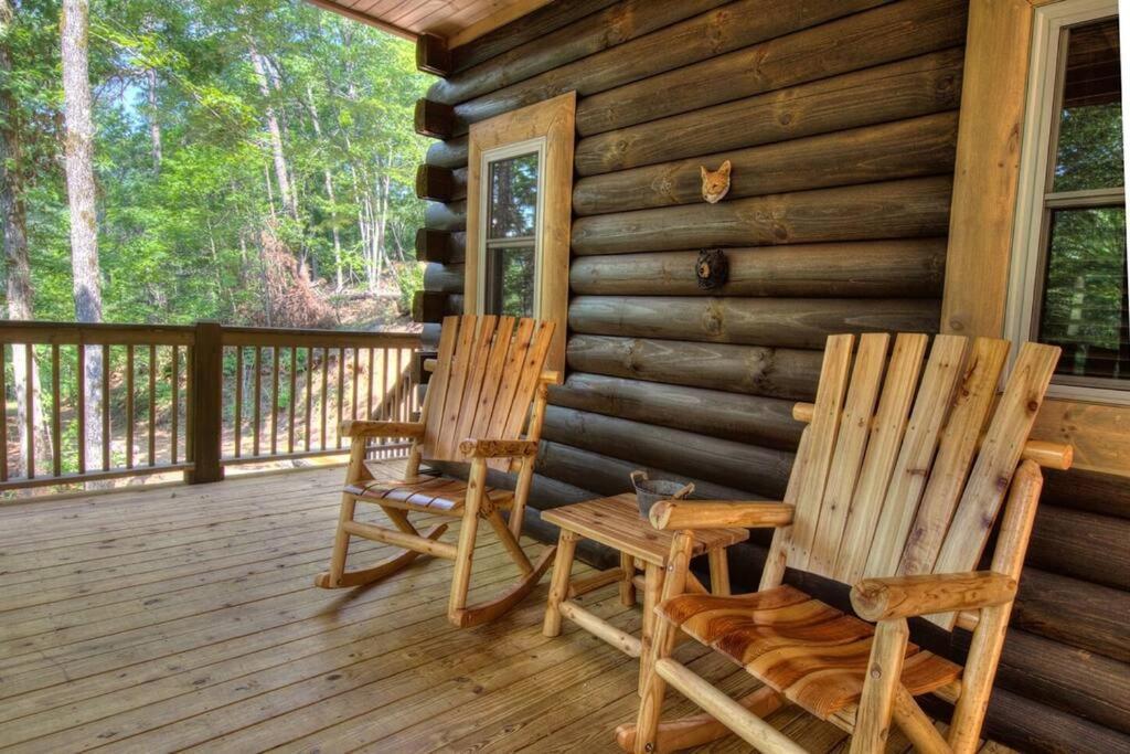 Villa Honeymoon Getaway In Woods Near Noc And Smoky Mtn Rr Bryson City Exterior foto